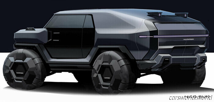 Концепт GMC Hummer HEV Peak выглядит так, будто он пожирает Wranglers и Broncos на завтрак | Carscoops